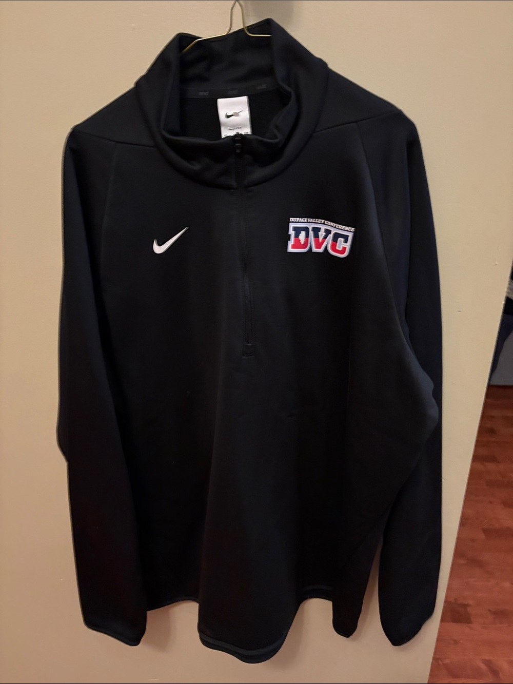 Nike Black DVC Quarter-Zip Performance Pullover